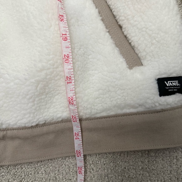 VANS Cozy Sherpa Jacket Size L - Picture 5 of 12